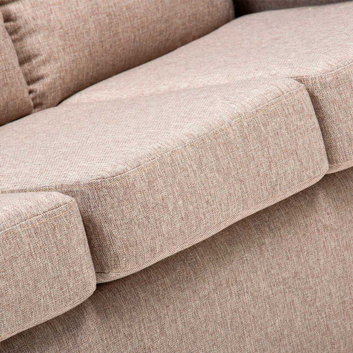 Sof&aacute; Cabsur Zeus 3 Cuerpos Tela Beige