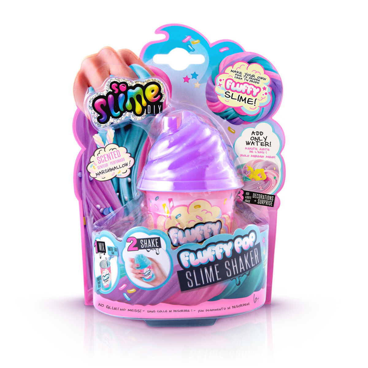 Slime Shaker Fluffy perfumado Wish Trade