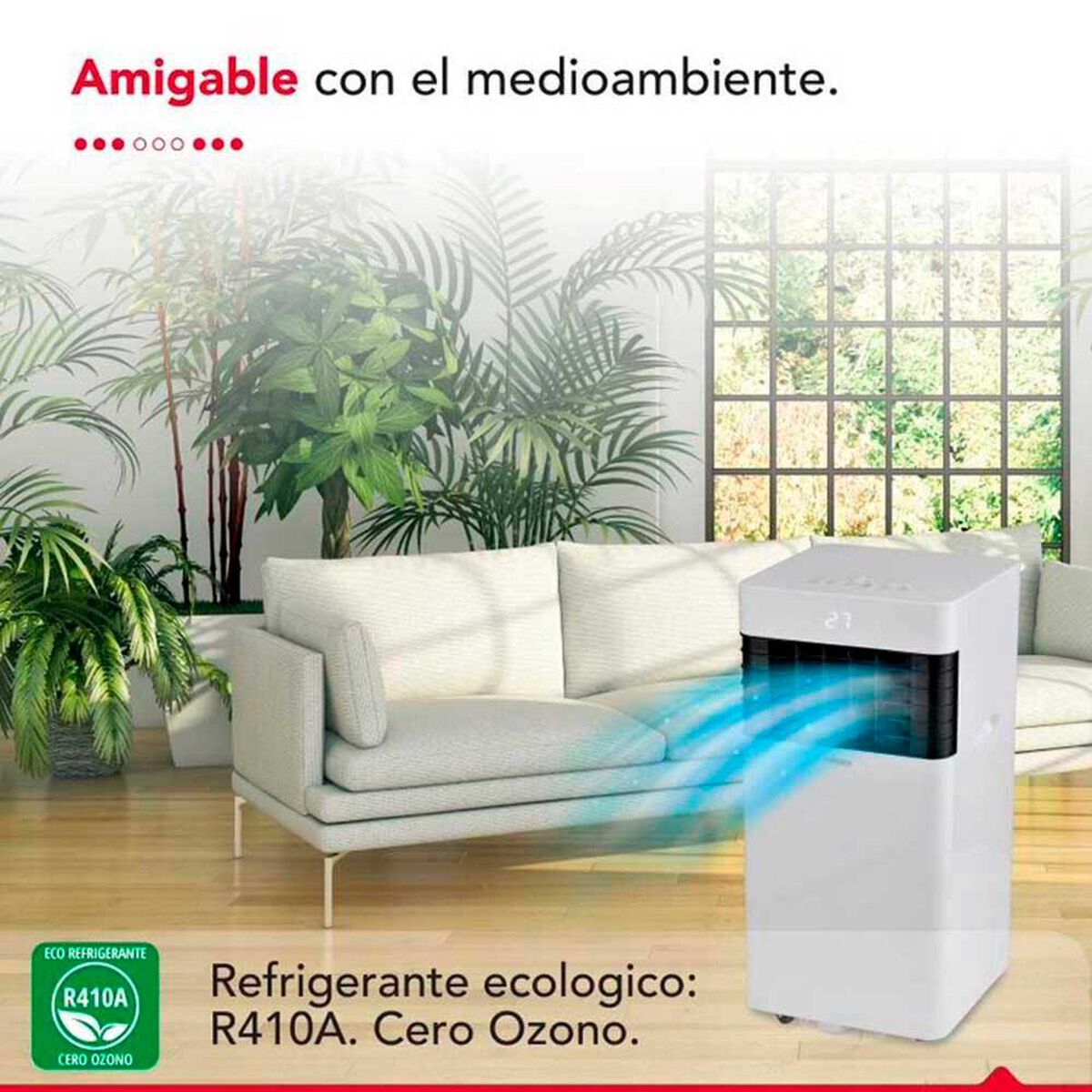 Aire Acondicionado Port&aacute;til Thorben Thor Pac 3 En 1 8000 Btu