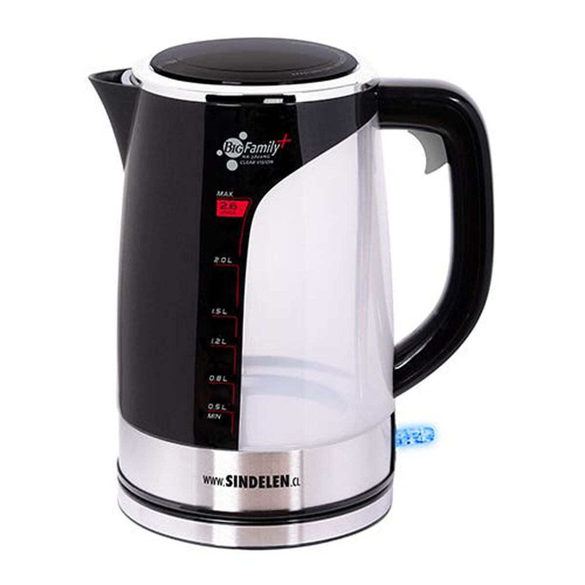 Hervidor El&eacute;ctrico Sindelen HA-3800NG 2,6 lts.