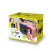 Karaoke MLAB My LiL Voice Luz RGB 2 Micr&oacute;fonos Inal&aacute;mbricos Rosado