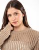 Sweater Crop Crochet Mujer Icono