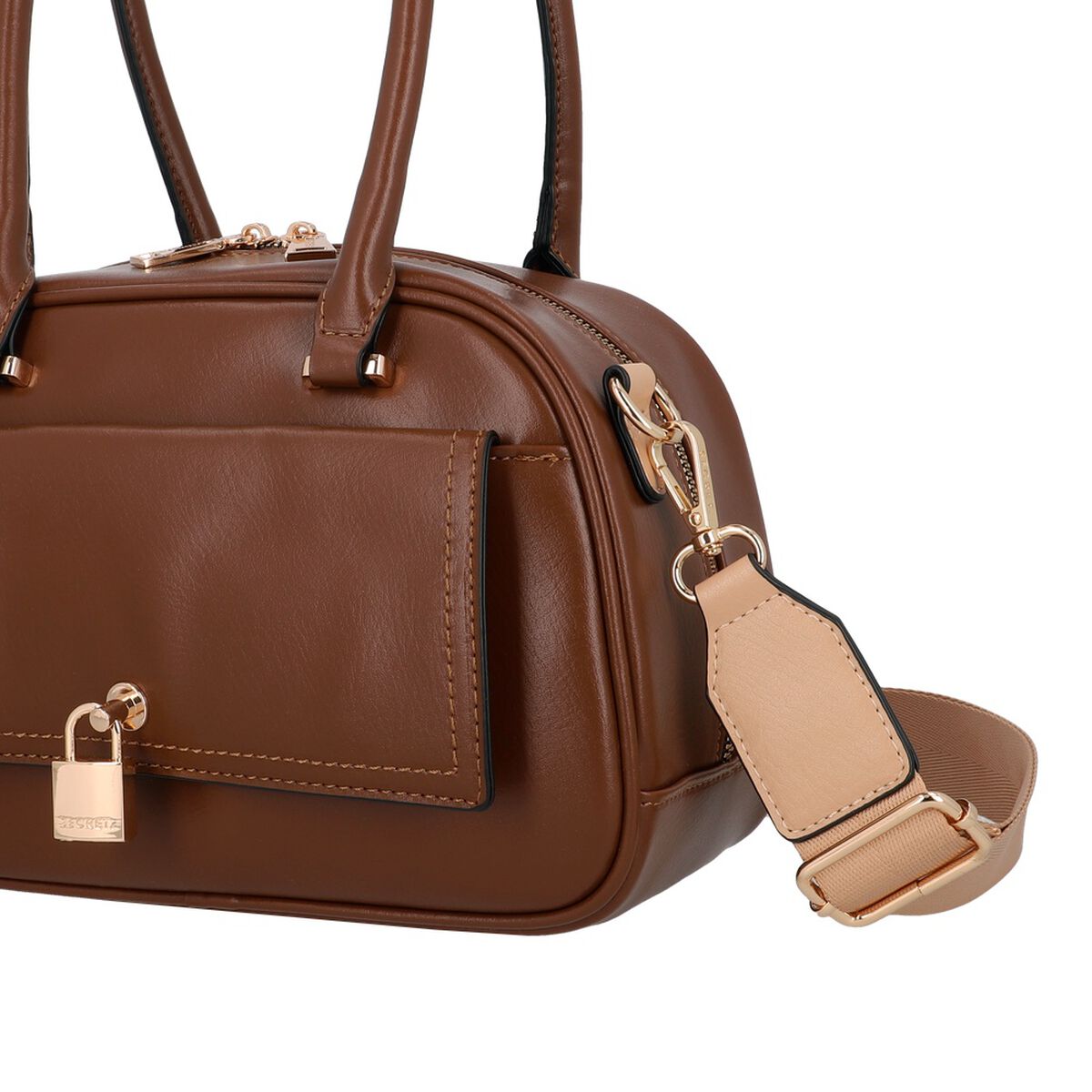 Cartera de mano Secret Ravena ST6 M Caf&eacute;