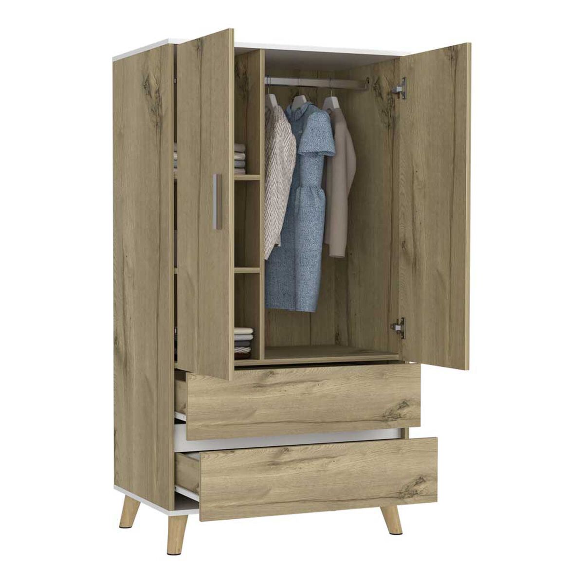 Clóset TuHome Z-80 2 Puertas