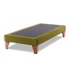 Base Europea Dividida Latam Home 1 Plaza Zen Tela Velvet Verde