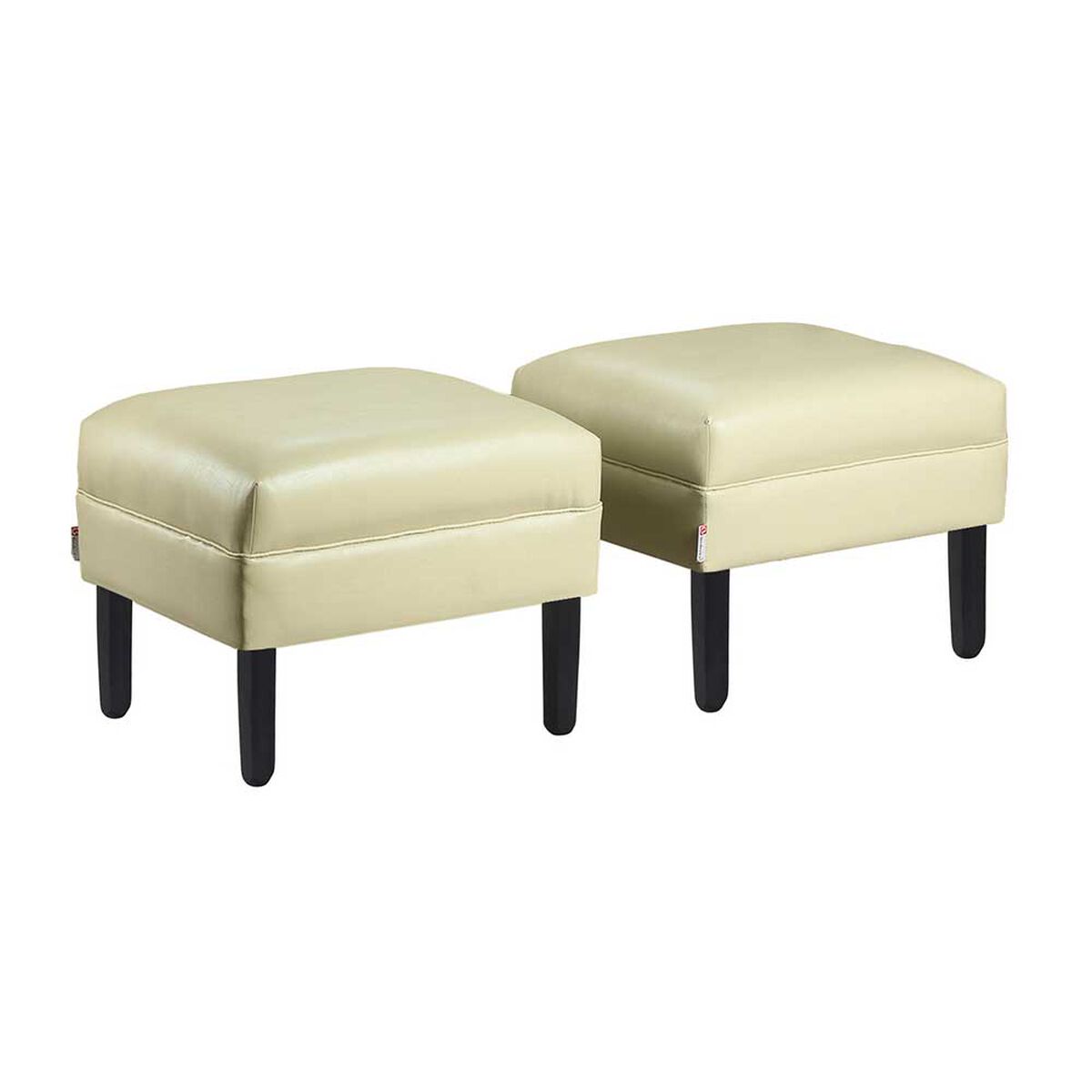Set Pouf 2 Bodevir Provenza PU 04 Beige&nbsp;