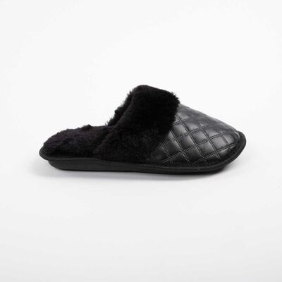 Imagen 2 del producto Pantufla Mujer Zibel Negra