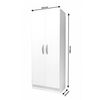 Despensa Home Mobili Pisa 2 Puertas Blanco