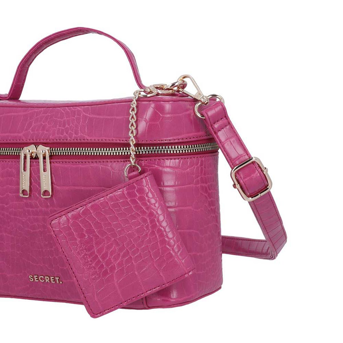 Cartera Bandolera Secret Minsk SC7 Mini Fucsia