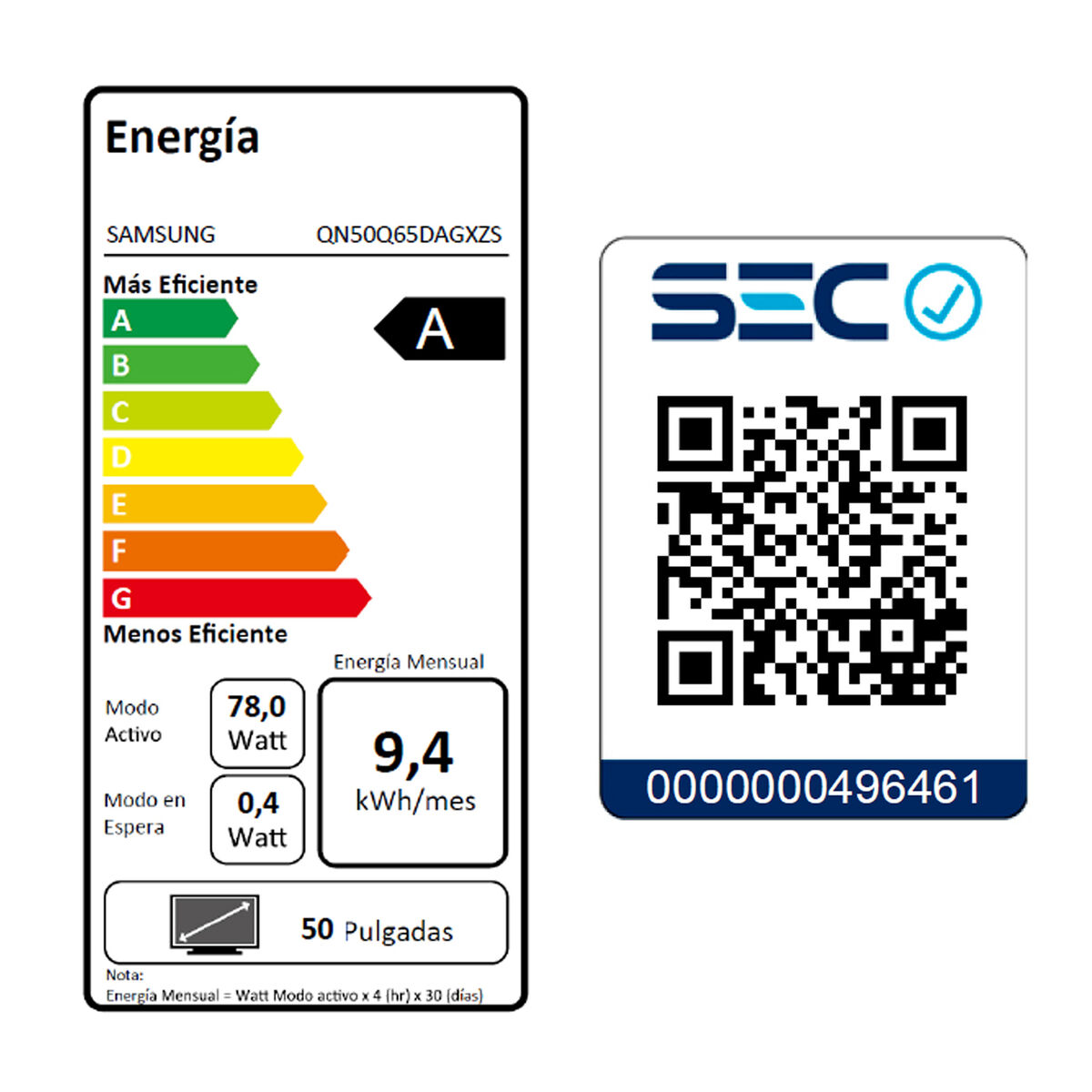 QLED Samsung 50" Q65D 4K UHD Smart TV 2024