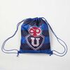 Toalla de Playa con Bolso Infantil U de Chile Rayas 70 x 140 cm