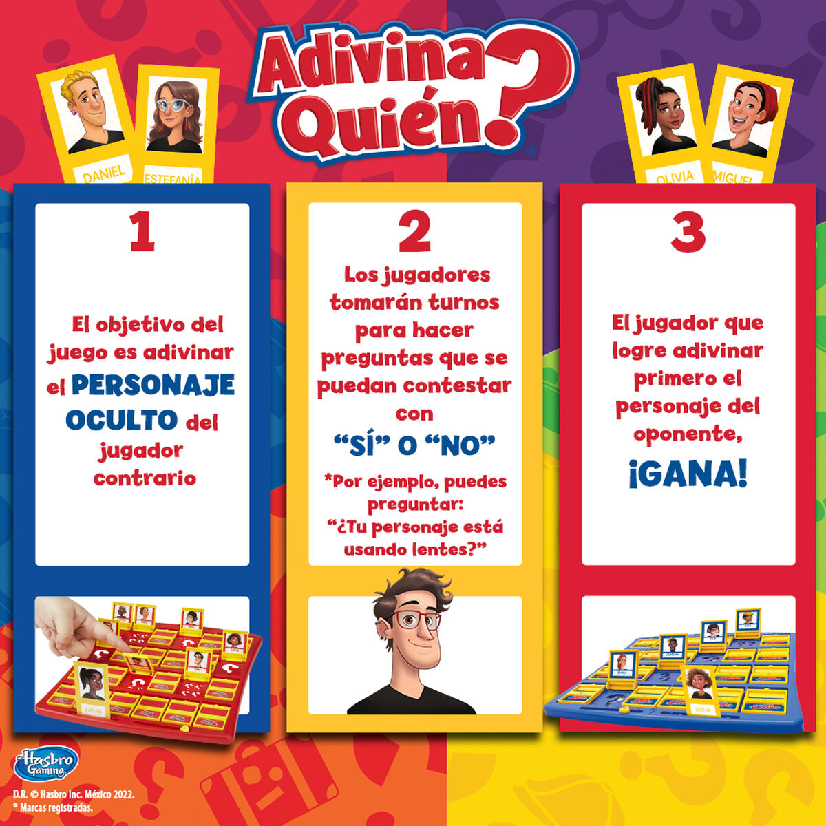 Juego de Mesa Adivina Quién? Hasbro Gaming