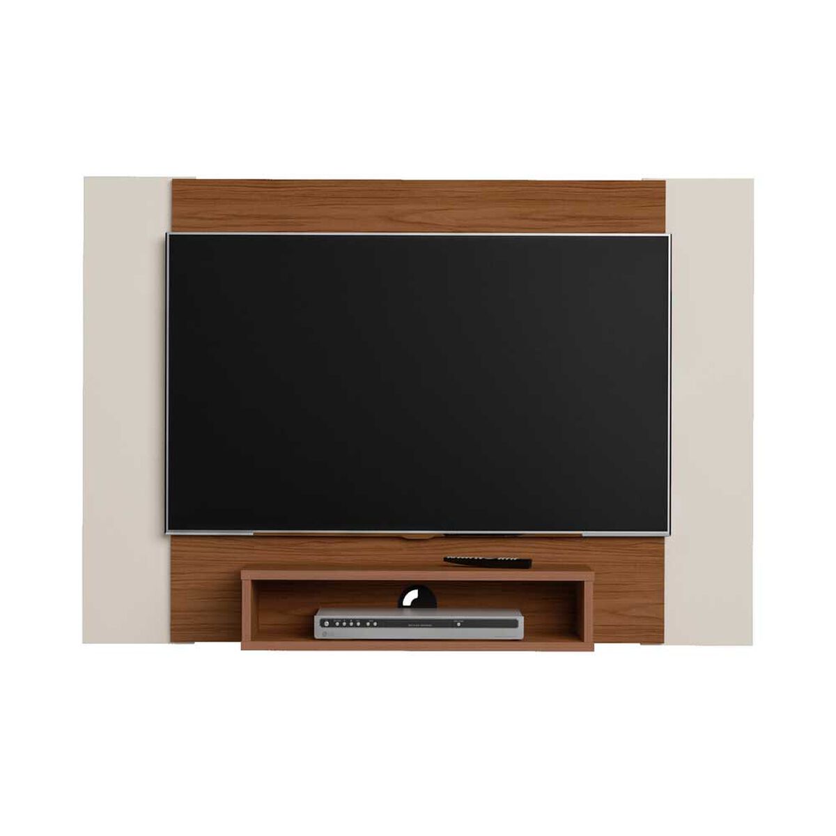 Panel TV Exit Cine Hasta 47" Cedro y Beige