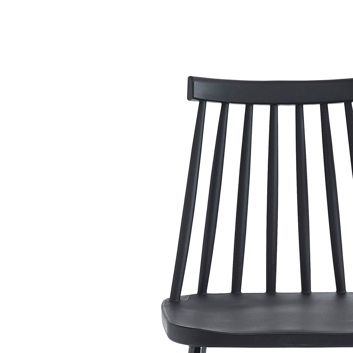 Pack 6 Sillas Vekkahome Lune Negro