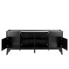 Buffet Decocasa Float 4 Puertas 2 Cajones Negro