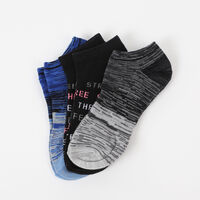 Pack 3 Unidades Calcetin Niño Corto de Algodón Cutback Gris