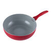 Wok Aluminio Thomas 28 cm Rojo