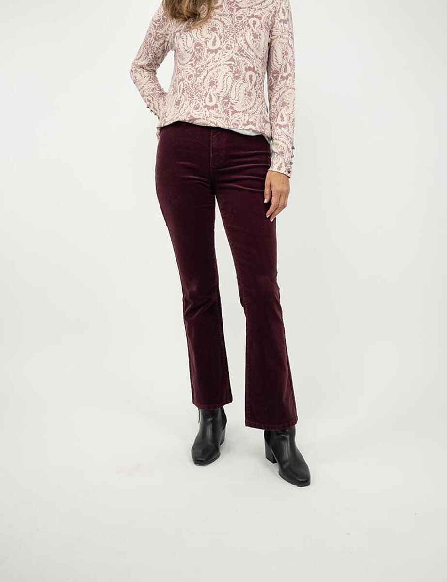 Pantal&oacute;n Flare Mujer Portman Club
