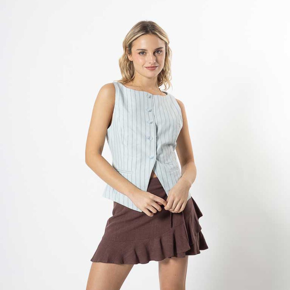 Blazer Lino Gillete Mujer Icono