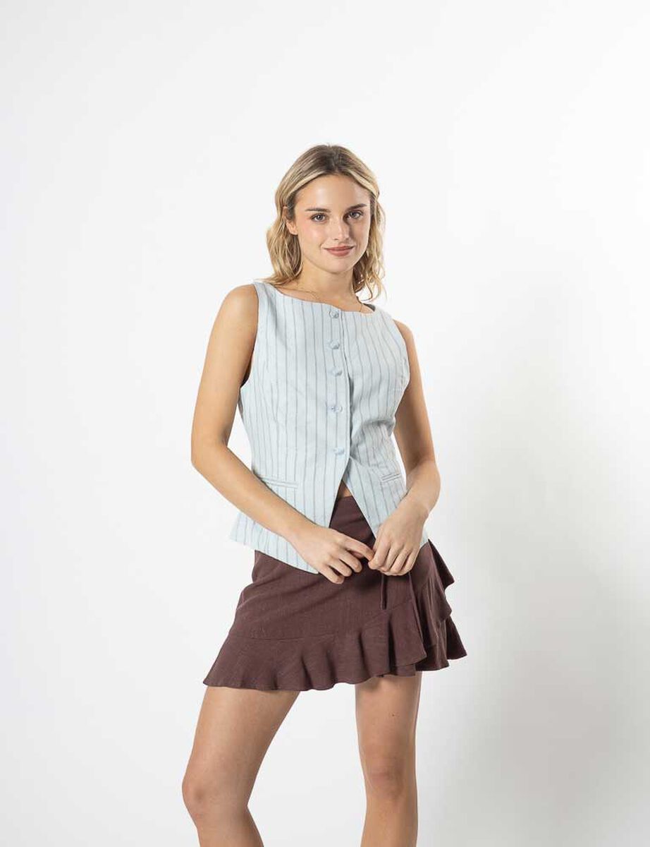 Blazer Lino Gillete Mujer Icono