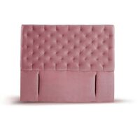Respaldo Latam Home 2 Plazas Brescia Tela Velvet Palo Rosa