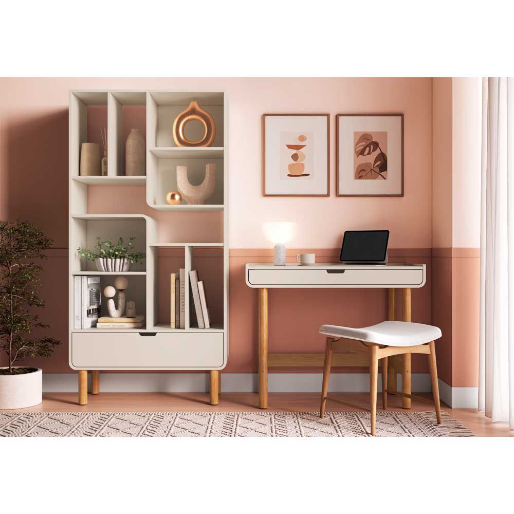 Estante Decocasa Aura Off White