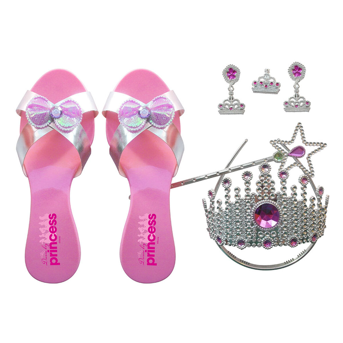 Set Zapatos & Corona Princesas Disney
