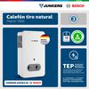 Calef&oacute;n 10 litros gas natural tiro natural Junkers Bosch Therm 1500
