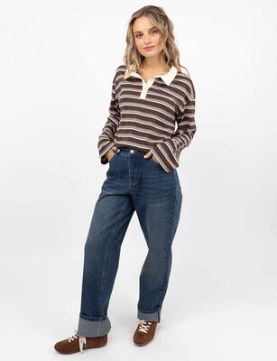 Imagen 2 del producto Jeans Mujer Icono Indigo, Lila