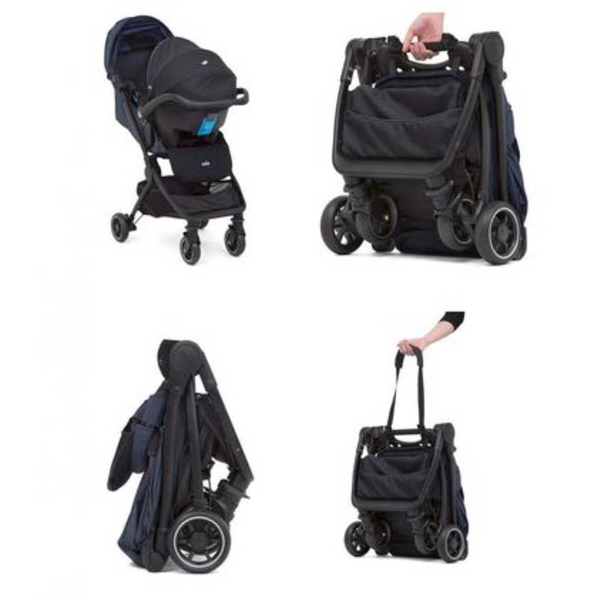 Coche Travel System Litetrax 4 Coal Joie