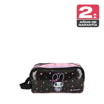 Estuche Xtrem University+ 6XT Gato Negro/Lila