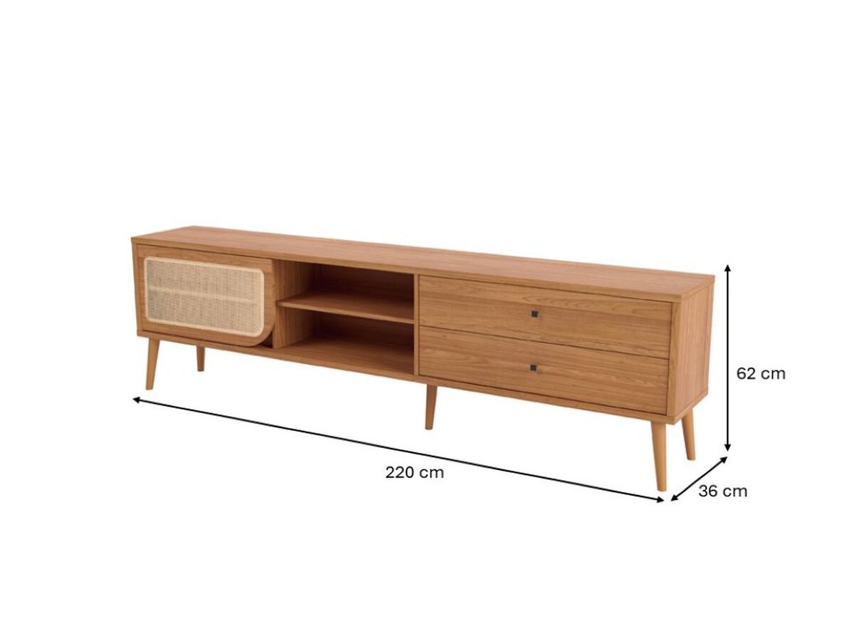 Rack Roca Alturas 75" Canela