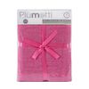 Set 2 Toallas de Ba&ntilde;o Plumetti Colorix 68 x 137 cm Fucsia