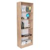 Estante 4 Repisas + Estante 2 Puertas + Estante 5 Repisas TuHome Home Macadamia