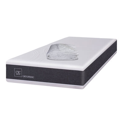 Imagen 2 del producto Colchón CIC 1,5 Plazas Ortopedic + Cubrecolchón