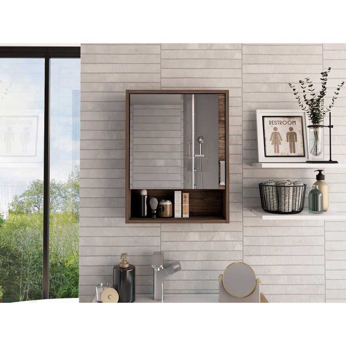 Botiqu&iacute;n con Espejo TuHome Eco Milan