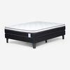 Combo Cama Europea Rosen 2 Plazas New Style 6 BN + Respaldo Ferrara