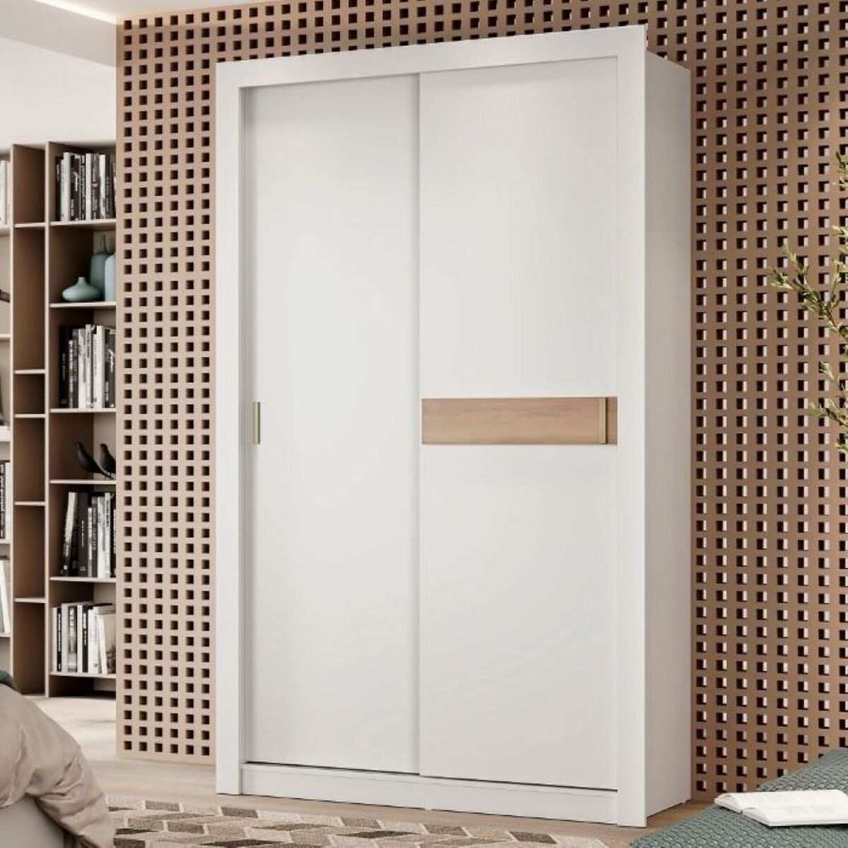 Cl&oacute;set Roca Vivacce 2 Puertas 2 Cajones Blanco