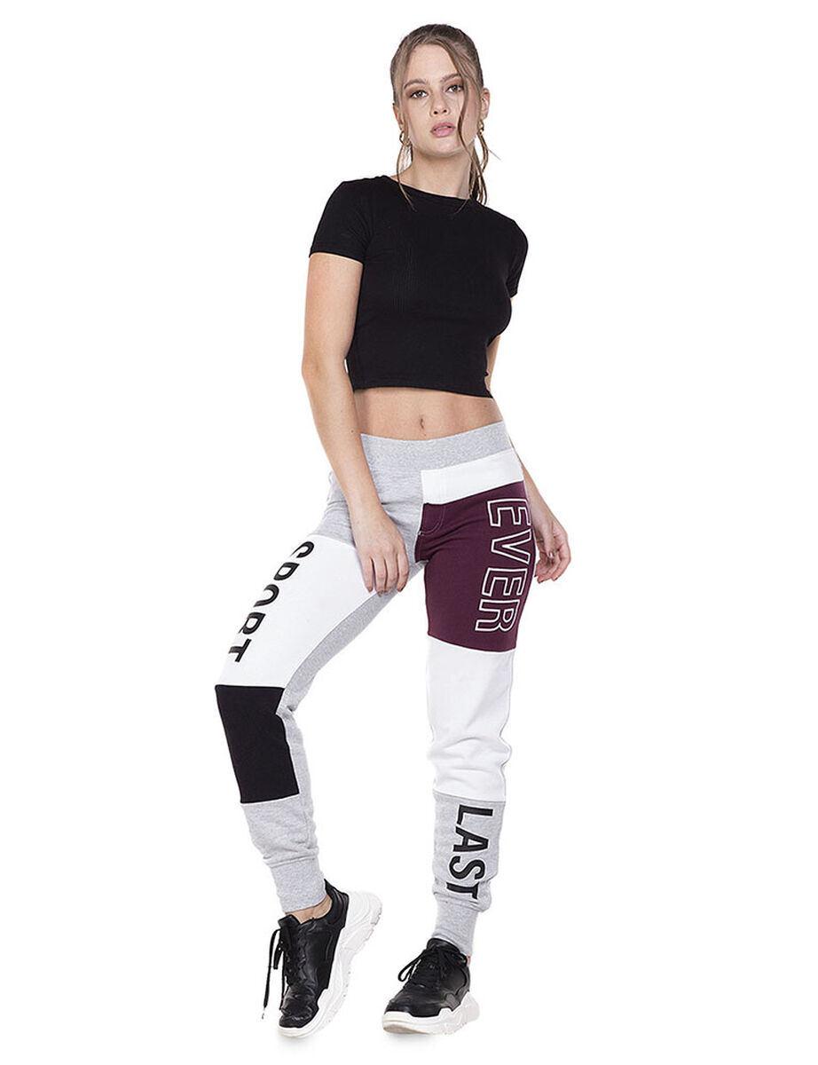 Pantalón Buzo Mujer Everlast Jogger Denmark