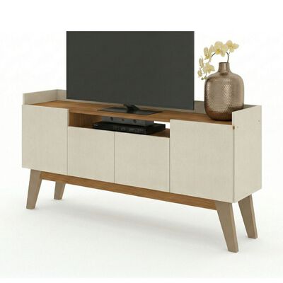 Rack TV Exit Florencia Hasta 70" Beige Roble