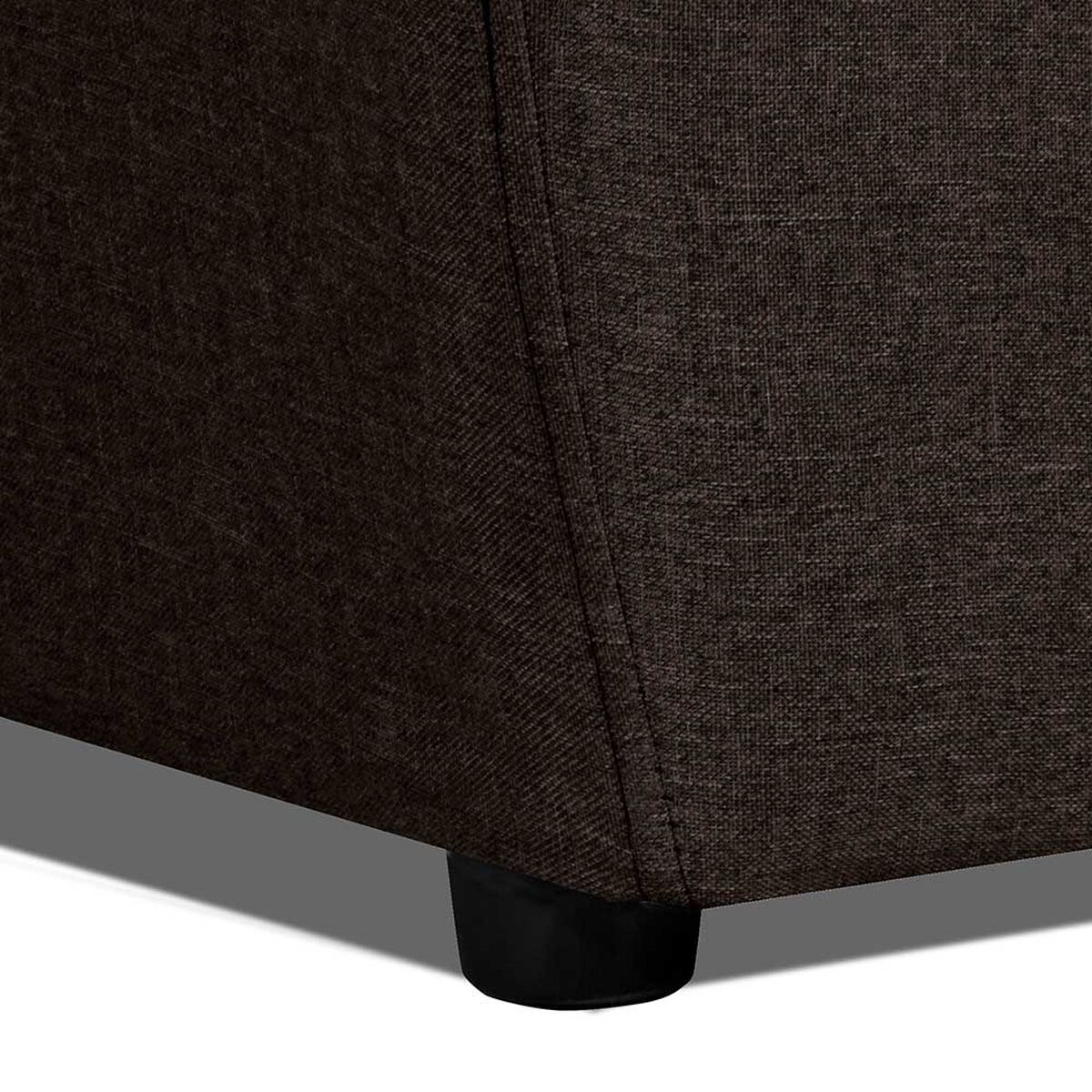 Juego de Living Deco Outlet Polonia Sofá 3 Cuerpos + Dos Sillones 1 Cuerpo Chocolate