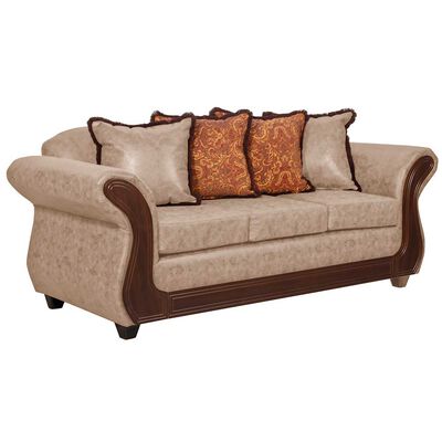 Imagen 2 del producto Sofá Black Factory Palermo 3 Cuerpos Beige