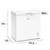 Freezer Horizontal Mademsa  M200D 198 lts