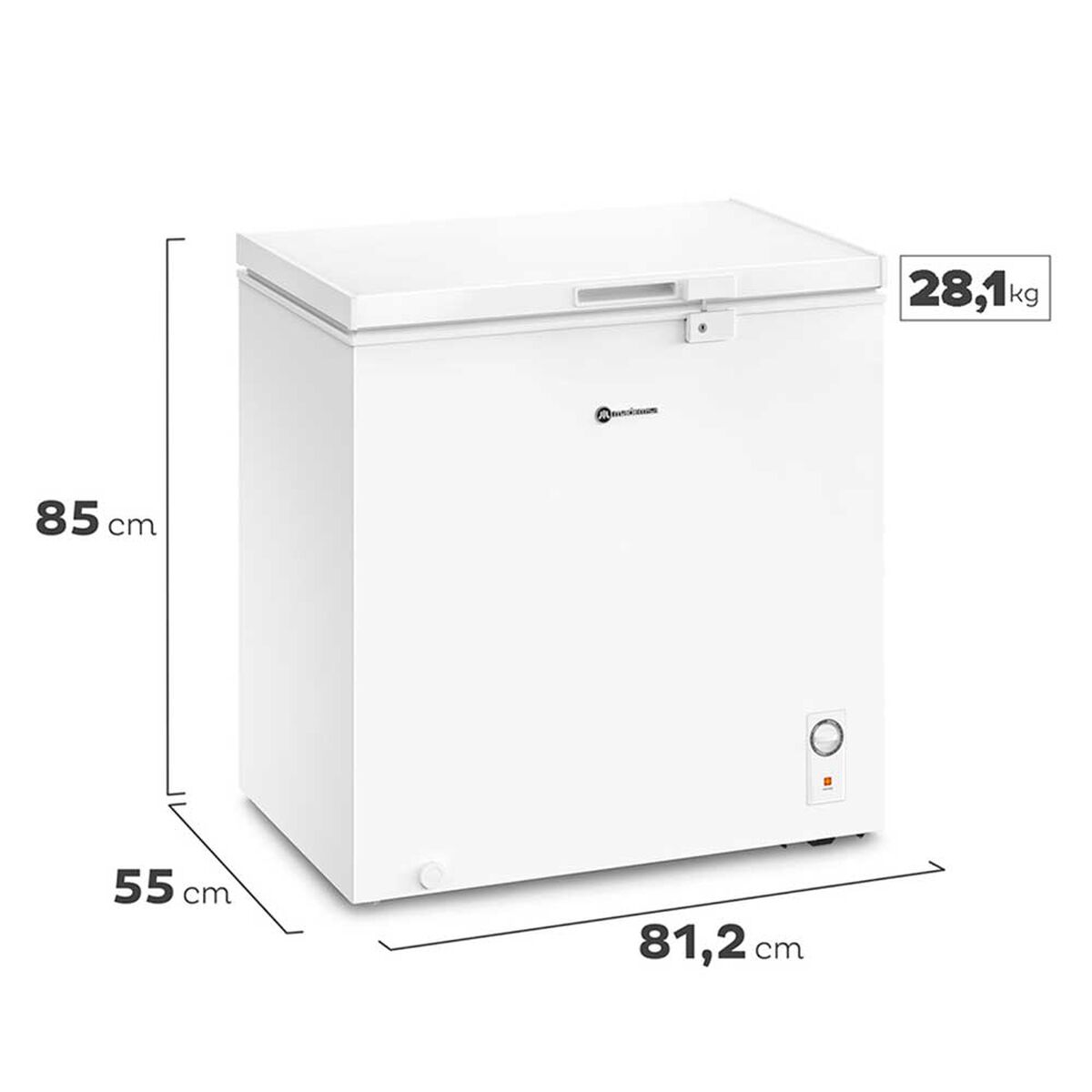 Freezer Horizontal Mademsa  M200D 198 lts