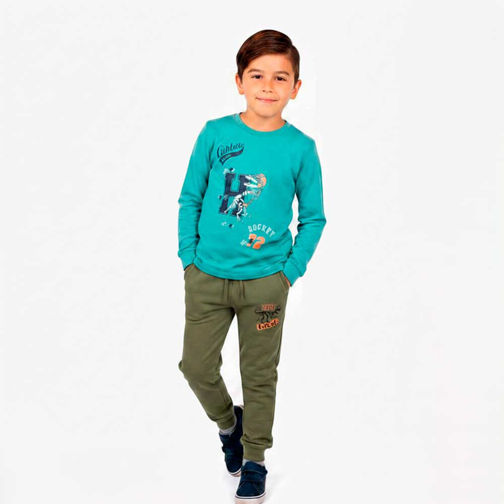 Pantalón Buzo de Algodón Niño Chess