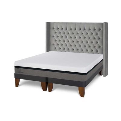 Imagen 2 del producto Cama Europea CIC Base Dividida King Balance + Respaldo Sesia