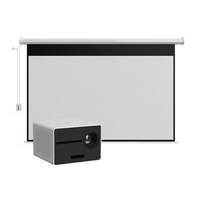 Kit Levo Proyector Halo + Telón Electrico 100"