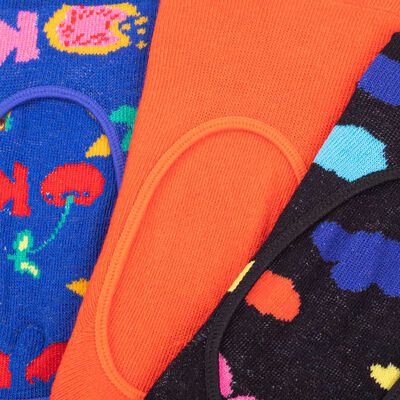 Imagen 2 del producto Pack 3 Calcetines Mujer Icono Azul