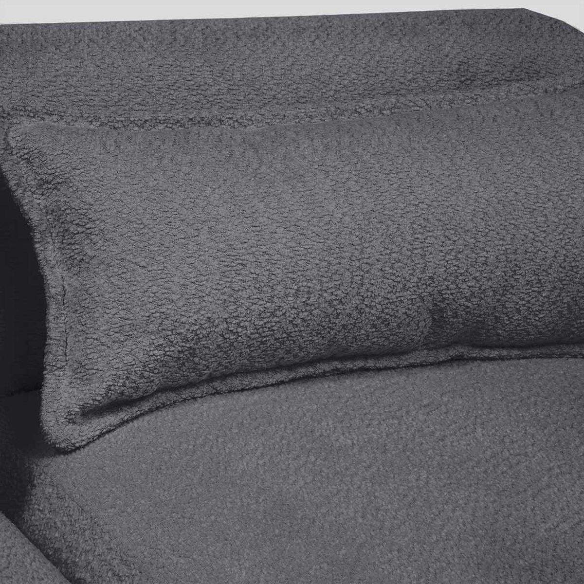 Sof&aacute; Mons Cala Boucle 2 Cuerpos Gris Medio