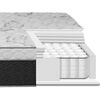 Cama Europea Celta Base Dividida 2 Plazas x 2 mt Everest Cobre + Respaldo + 2 Veladores Bamboo